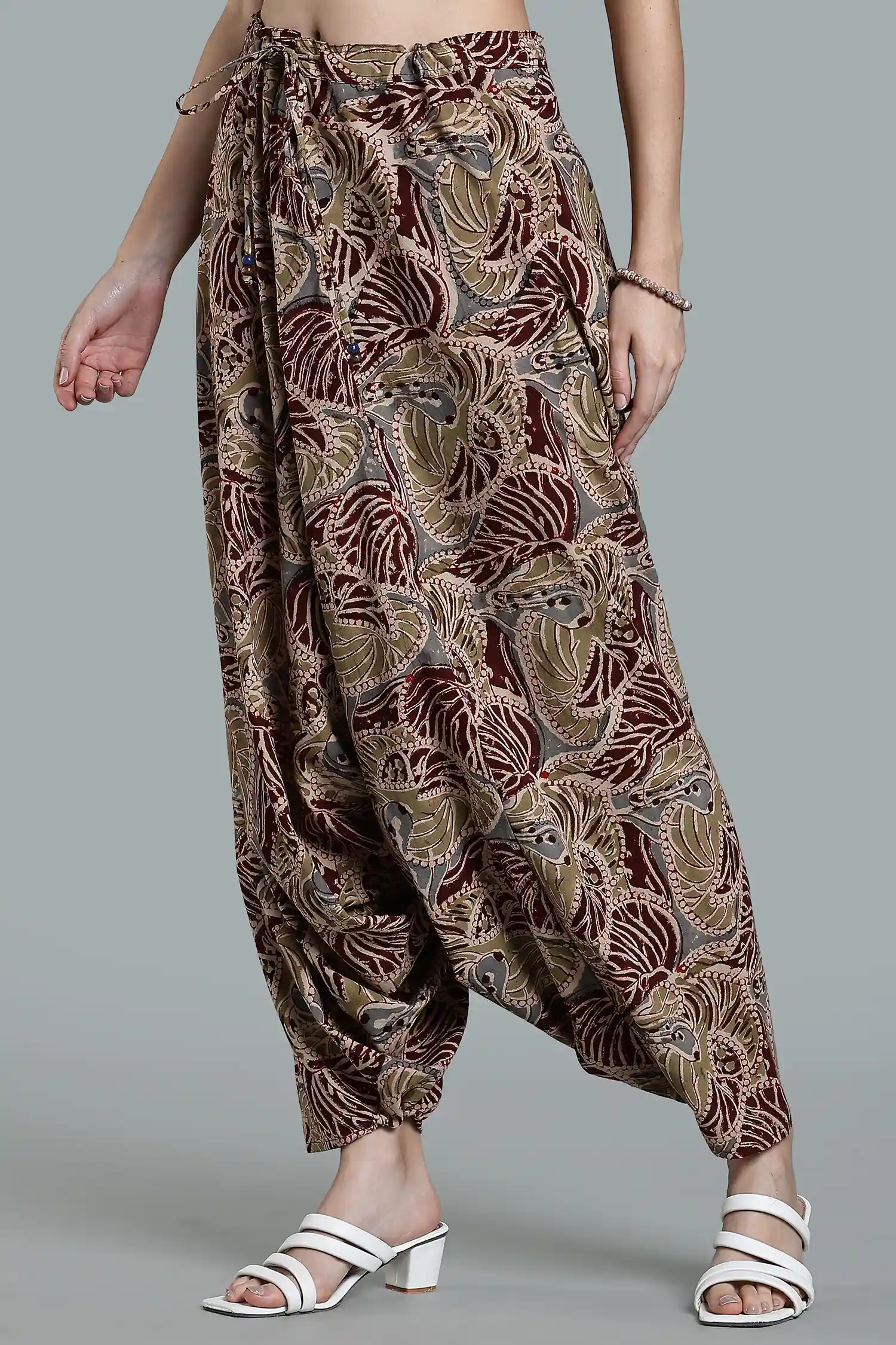 KALAMKARI COTTON PANT TURKISH - Image 2