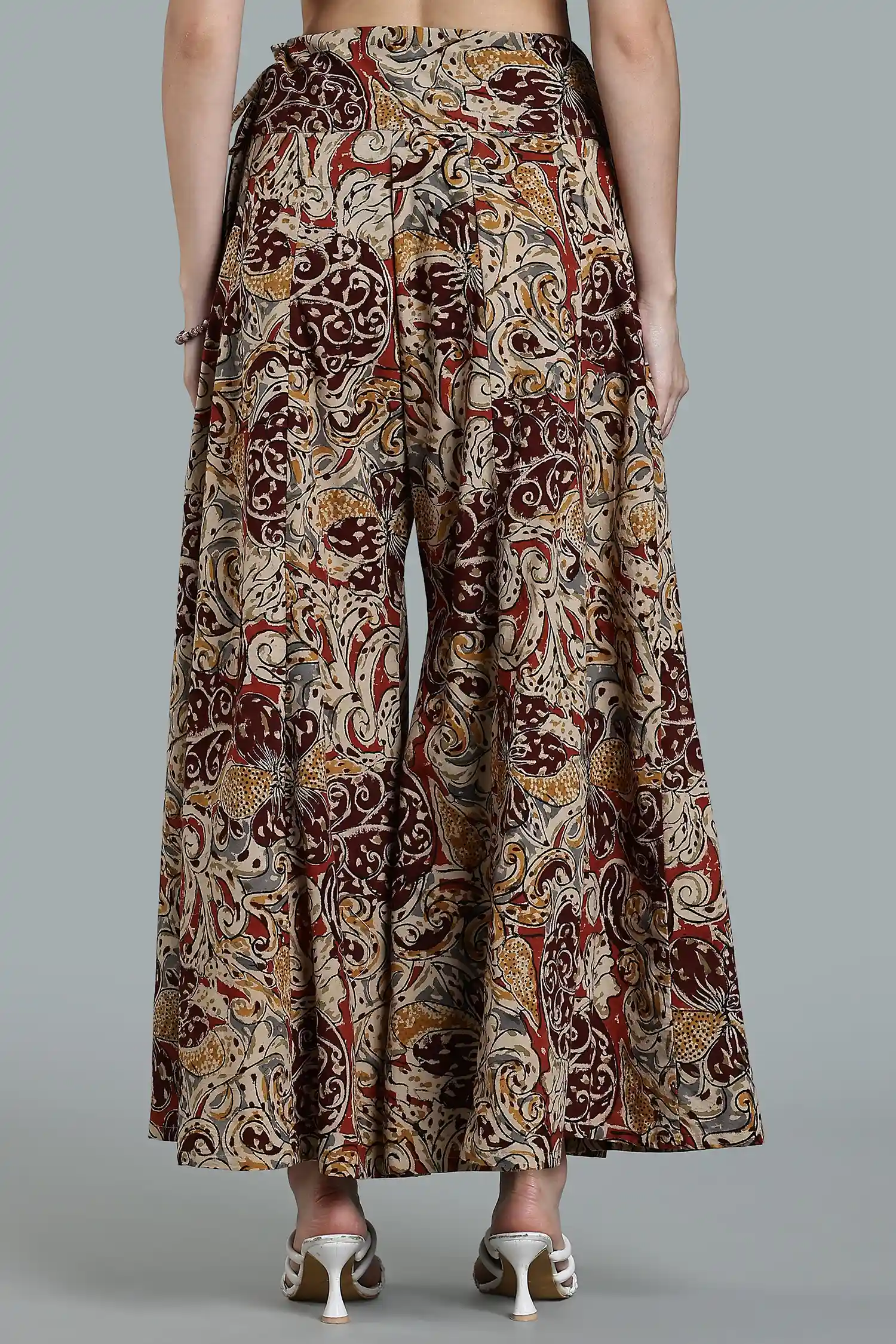 KALAMKARI COTTON PANT KALI PALAZZO - Image 4