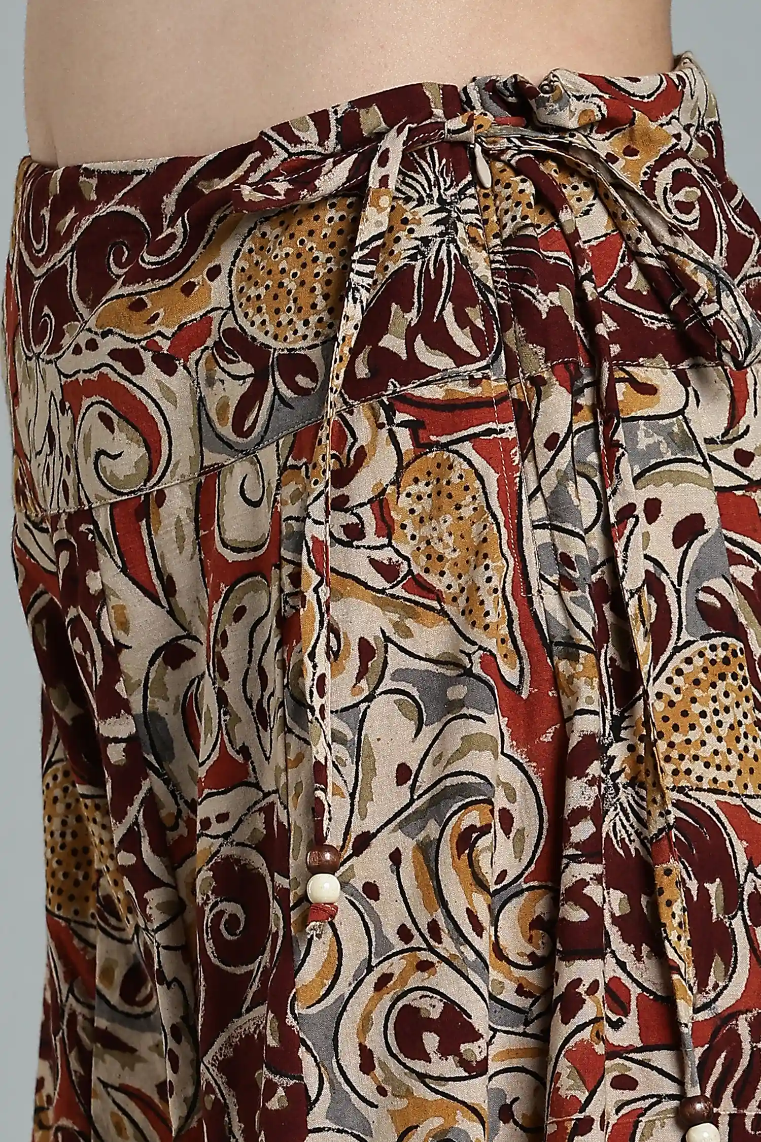 KALAMKARI COTTON PANT KALI PALAZZO - Image 2