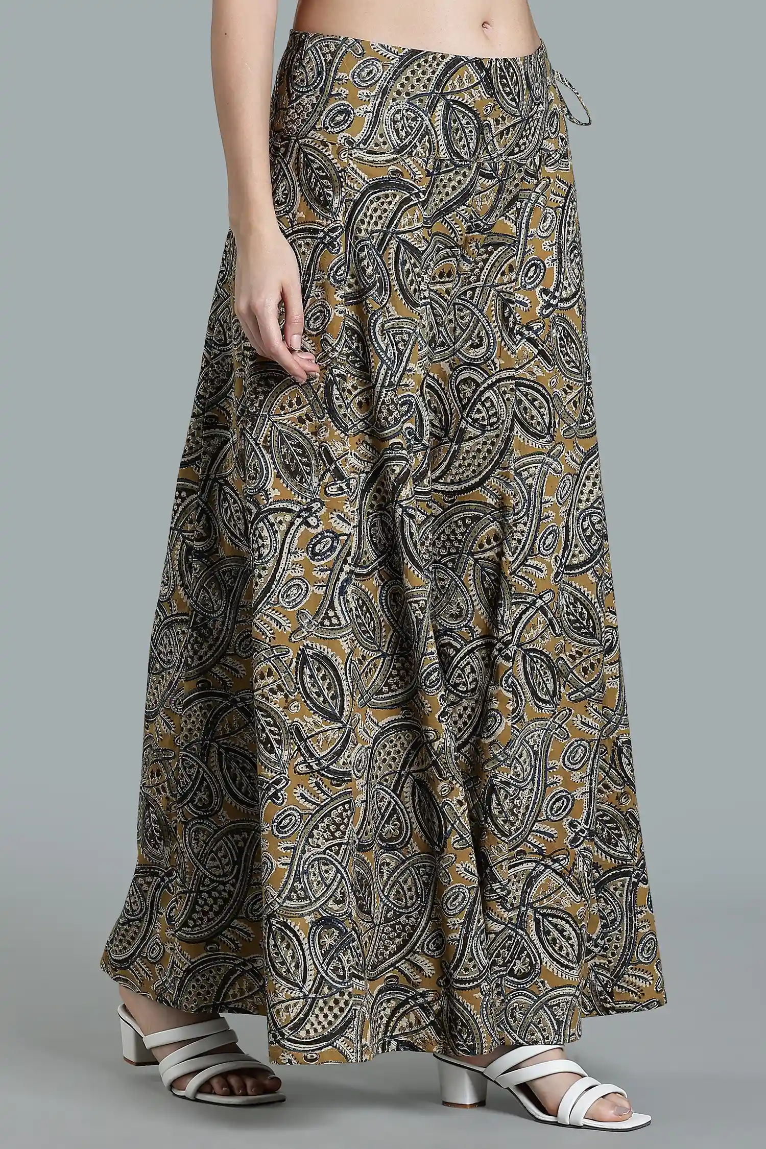 KALAMKARI COTTON PANT KALI PALAZZO - Image 2
