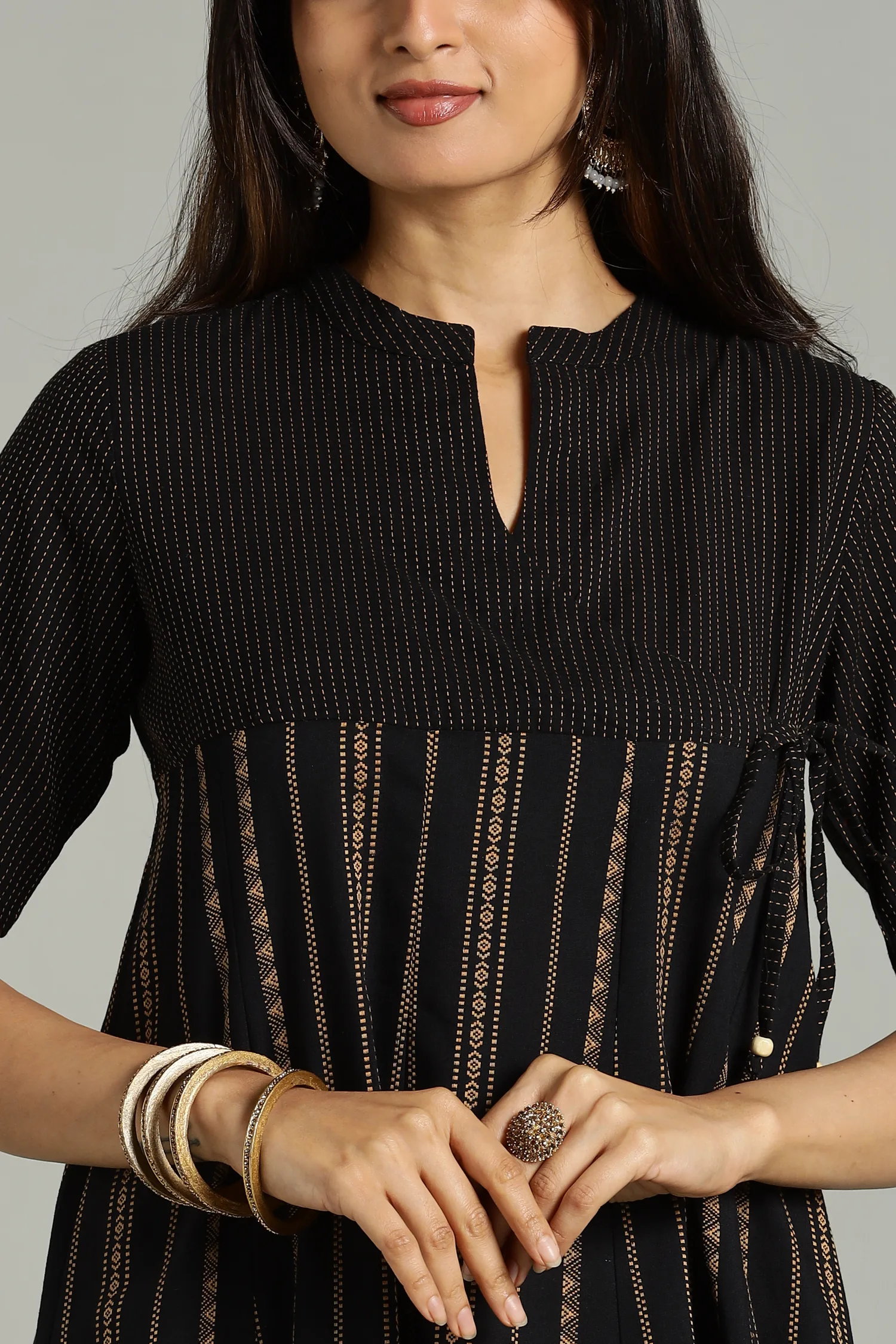 KURTA SOUTH C CROSSOVER EMPIRE KALI BLACK - Image 4