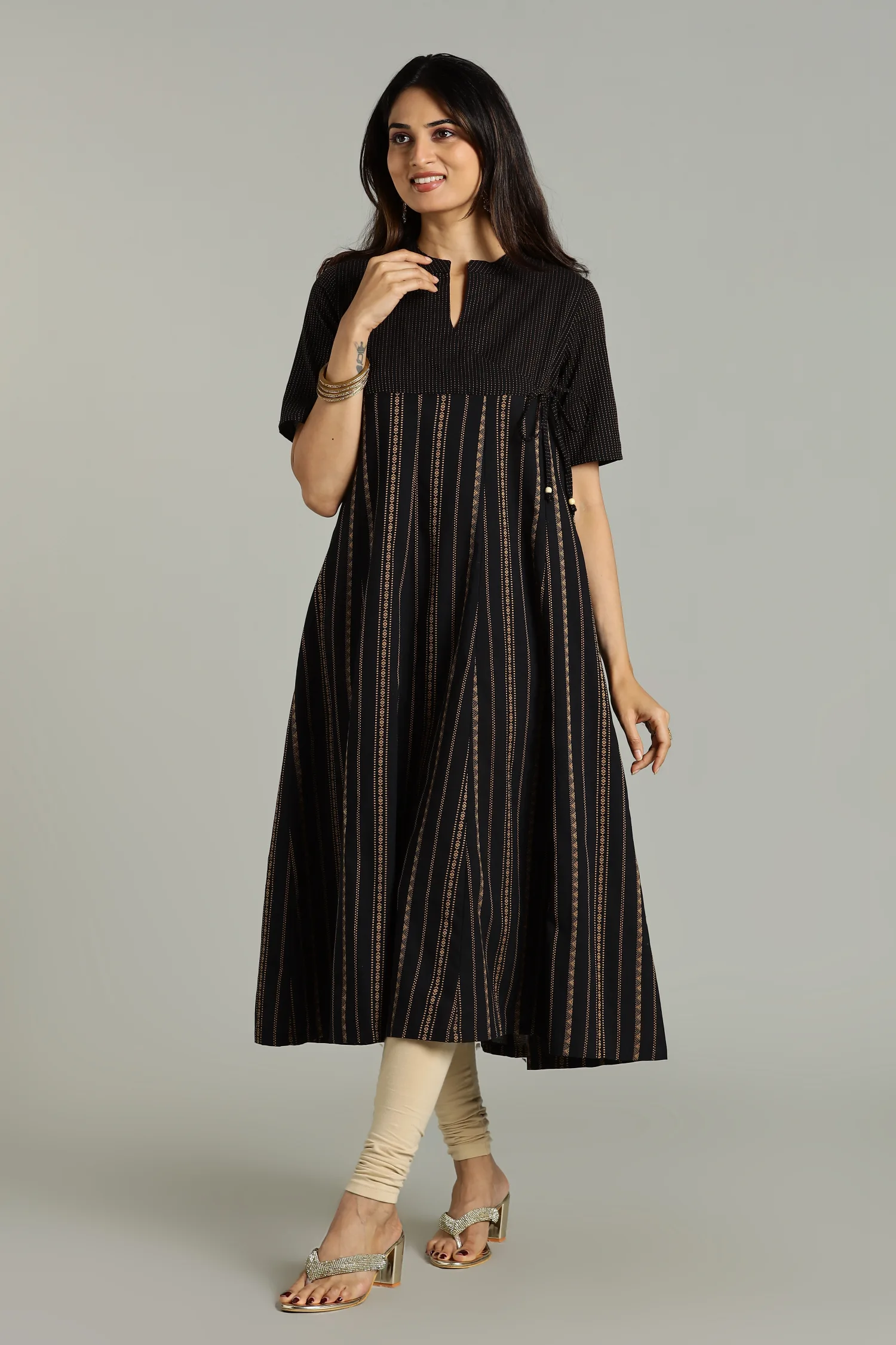 KURTA SOUTH C CROSSOVER EMPIRE KALI BLACK